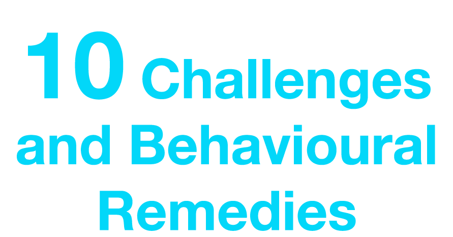 10 Challenges and Behavioural Remedies